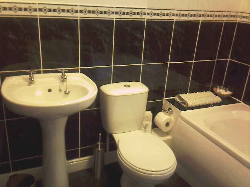 Bathroom in Old Byre Cottage