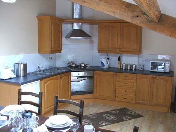 The kitchen in Stable Cottage
