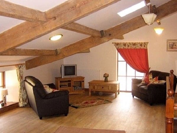 The lounge in Stable Cottage